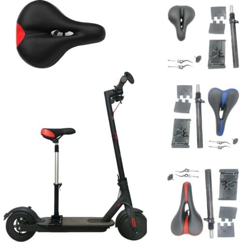 2020 Scooter Height Adjustable Saddle For Xiaomi M365 Electric Scooter Cushion Chair Seat Saddle Replacement Accessories