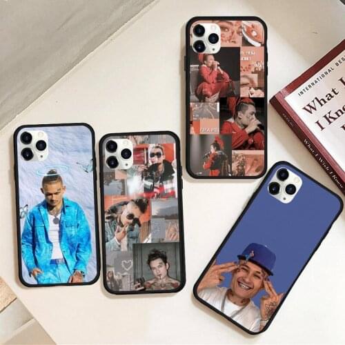 Rapper Morgenshtern 666 Phone Case Rubber for iPhone 12 pro max mini 11 pro XS MAX 8 7 6 6S Plus X 5S SE 2020 XR case