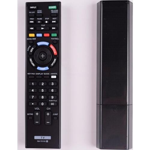 RM-YD103 Remote Control For Sony Bravia LCD LED 3D Smart TV, Controller for YD103 RM-YD102 KDL-40HX750 60W630B 40W590B 40W600B