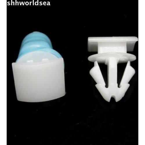 Shhworldsea auto clip Side skirt fender buckle, wheel eyebrow clasp for audi 8R0-853-909-A