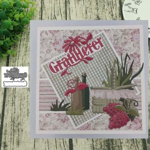 Words METAL CUTTING DIES Stencil Scrapbooking Photo Album Card Paper Embossing Craft DIY