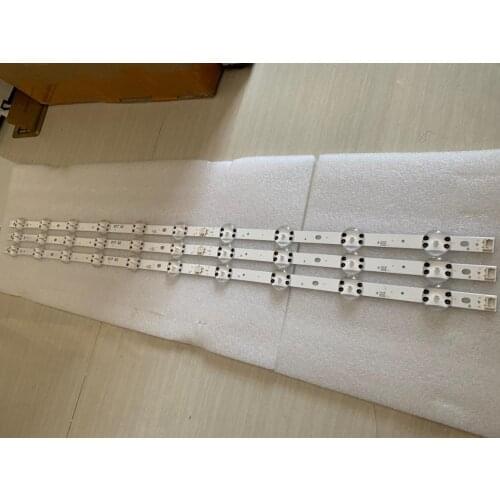 Led Backlight 1set =2PCS*6LED +2PCS*4LED SUNG WE1 55V0 E74739 94V-0 43" V17 ART3 2867 Rev0.3 1