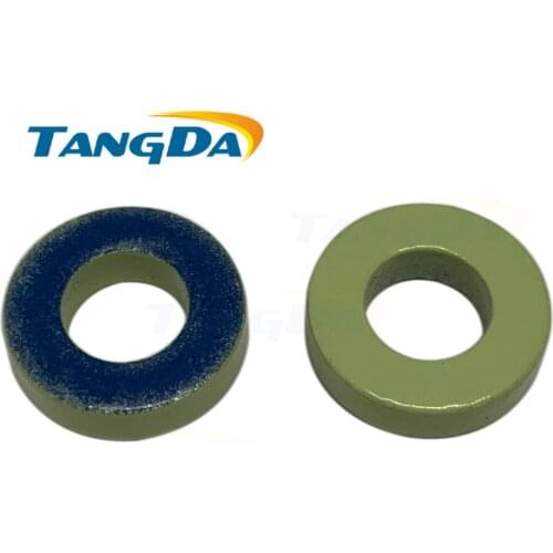 T68 -52 Iron Power Cores inductor T68-52 OD*ID*HT17.5*9.4*4.8mm blue green coated ferrite ring core filtering Low frequency P