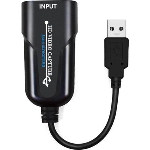 USB 2.0 Vedio Capture Card Mini Gaming Grabber Record Box HD 1080P HDMI Capture For Game Camera Recording Live Broadcast