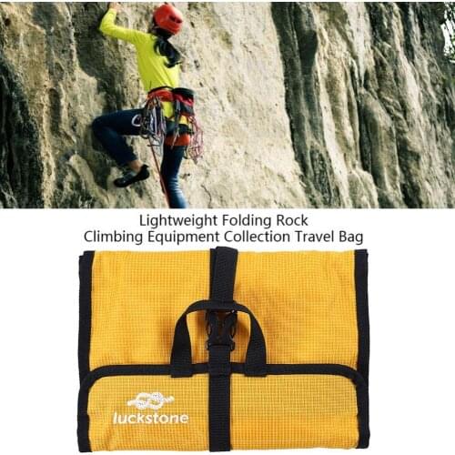 Outdoor Climbing Rope Hook Storage Bag Climbing Equipment Buckle Bag Bag Organizing Bag Tool R0I7