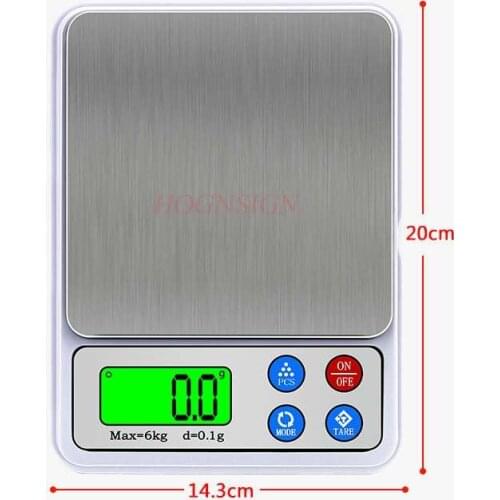 High-precision kitchen electronic weighing precision household baking small scale 0.01g food weighing gram scale small
