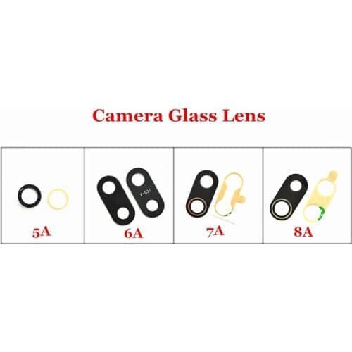 100x New Back Camera Glass Lens with 3M Glue Sticker for Xiaomi Redmi 5A 6A 7A 8A