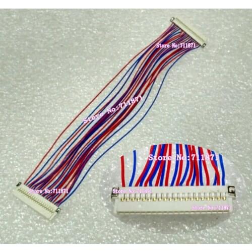 13cm 20P to 20P Male DF19 Screen Cable 20P Laptop Screen Line 1.0 Pitch 20Pin DF19G-20S Screen Cable Line Wire 20 Pin DF19 Cord