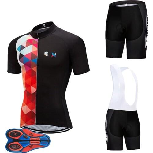 2021 Men BLACK Cycling Jersey Shirt Bike Top Jersey Ropa Ciclismo 9D GEL Quick Dry Racing Team Bicycling Maillots Culotte SHIIRT