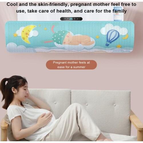 Household Air Conditioner Deflector Anti-wind Blowing Air Deflector Air Cooled Baffle Windshield Hanging-type Wall-mounted