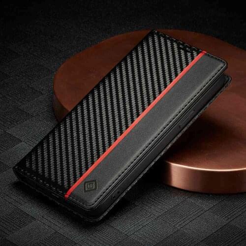 PU Leather Case For Iphone X XS 11 Pro Max Case Fiber Pattern Cover For Iphone 11Pro XR 7 8 Plus SE 2020 Case Magnetic Protector