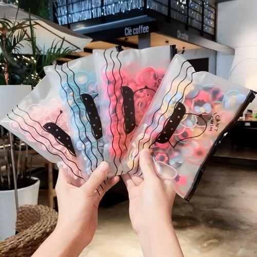 20pcs/bag High-quality Elastic Nylon Hair Bands For Girls Colorful Rubber Band Kids Hair Accessories Headdress