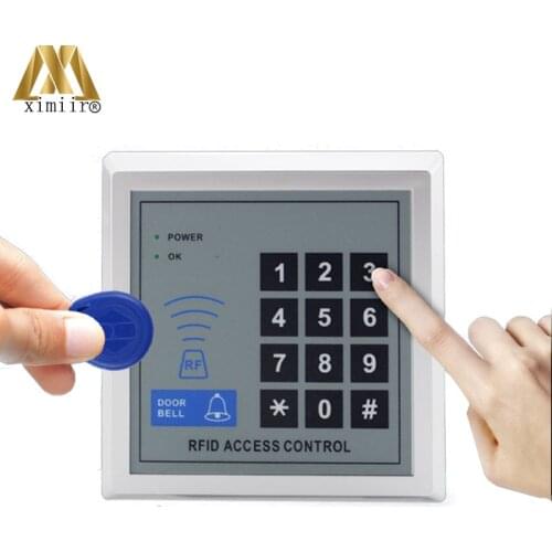 F004 Single Door Access Control Reader Standalone Card Access Cntrol With Keypad Door Access Control With MF IC Card