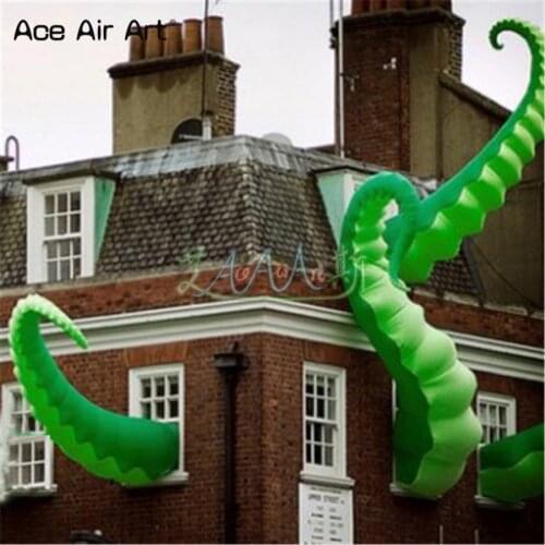 Giant monster replica inflatable octopus legs air balloon tentacles Halloween yard decoration for sale