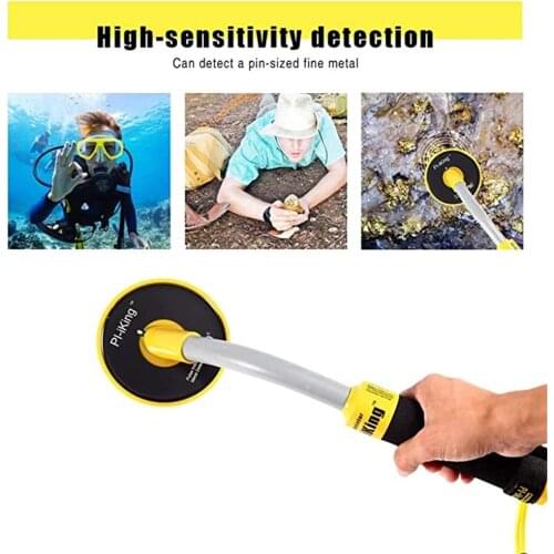 Pulse Induction 750 Underwater Pin Pointer 30M Fully Waterproof Metal Detector with Vibration LED