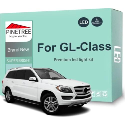 Led Interior Light Kit For Mercedes Benz MB GL Class X164 X166 GL450 GL500 GL550 LED Bulbs Canbus