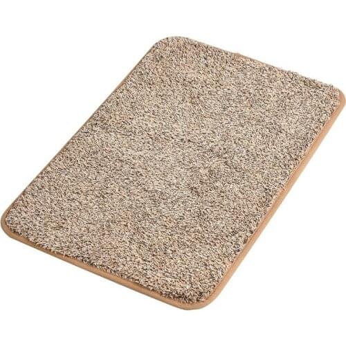 Door Mat, Backing Non Slip Low-Profile Super Absorbent Door Mat Cotton Shoe Scraper Dirt Trapper Pet Mat for Front