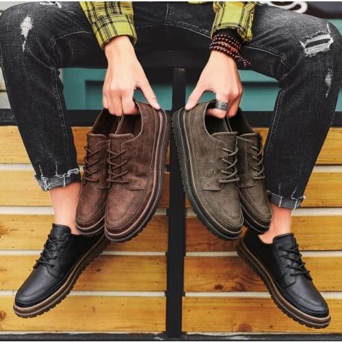 Zapatos De Hombre Black Men Loafers Shoes Luxury Leather Lace Up Moccasins Casual Men Shoes Fashion Loafers Mens Flats Driving