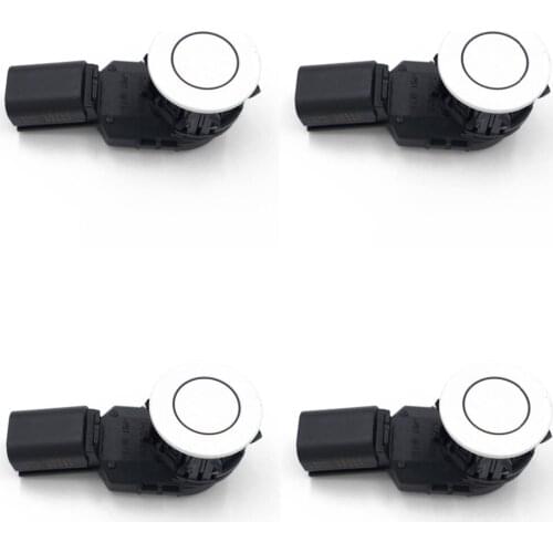NEW SET (4) White 89341-48020 42621 PDC Parking Sensor Reverse Assist for Toyota