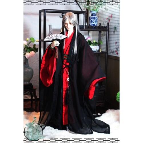 1/4 1/3 scale BJD clothes ancient costume dress Hanfu for BJD/SD MSD SD13 SSDF ID72 HID strong Uncle doll accessories C0212