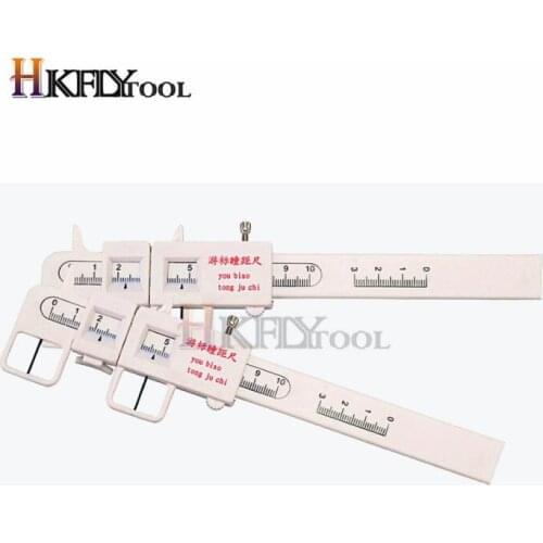 Measure Optical Vernier PD Ruler Pupil Distance Meter Eye Ophthalmic Tool For Hospital Care Or 1pcs Eye Occluder For Vision Test