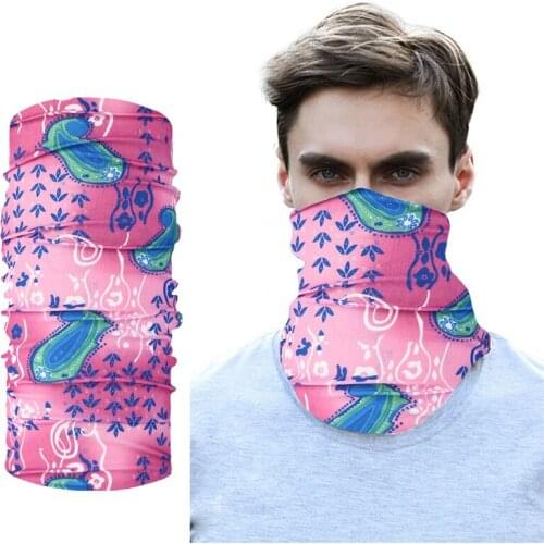 Hiking Scarves unisexual Polyester Breathable Collar Windproof Anti UV Neck Cover Face Mask Fishing Hunting Cycling Bandana