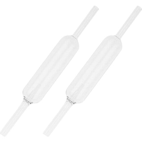 Blesiya 2 Pcs Aquarium Tank CO2 Diffuser Bubble Counter With Suction Cup