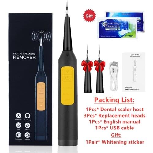 Ultrasonic Sonic Dental Scaler Electric LED Display Tooth Calculus Remover Cleaner Tooth Stains Tartar Tool Whiten Teeth Tartar