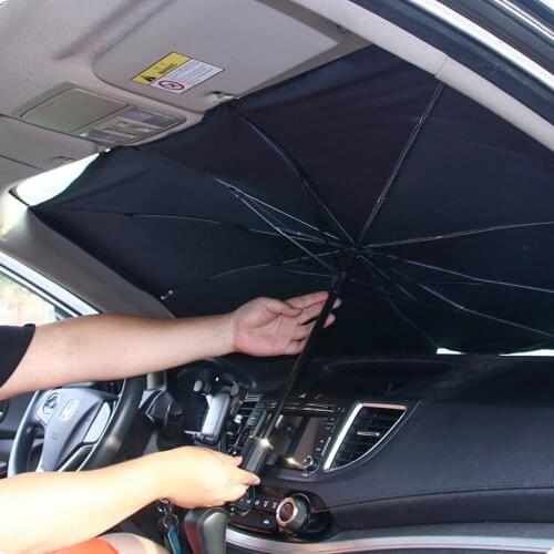 SUV Van Car Windshield Sunshade Folding Window Umbrella UV Heat Block Sun Shade Solar Shield Cover