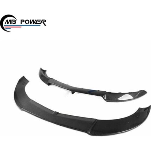 High Quality A class W176 A180 A45 carbon fiber material car front lip and diffuser for W176 A180 A260 A45 front roof spoiler