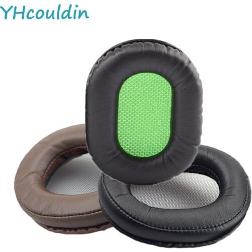 YHcouldin Ear Pads for Battlefield 4 Razer BlackShark Stereo PC Gaming Headset Ear Cushions Replacement Earpads Protein Leather
