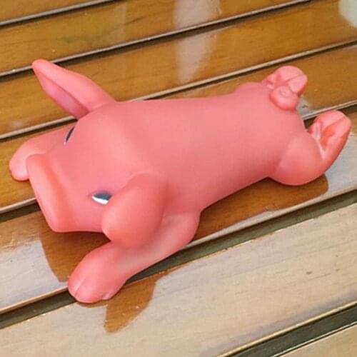 Funny Roasted Pig Shape Sound Squeaky Vinyl Chewing Play Toy for Pet Dog Cat for Pet Products Dog Accessories equipment tool