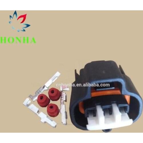 10 pcs 3 Pin Female Sealed Plug 90980-10845 Crank Car Sensor Connector 6189-0099 For Sumimoto