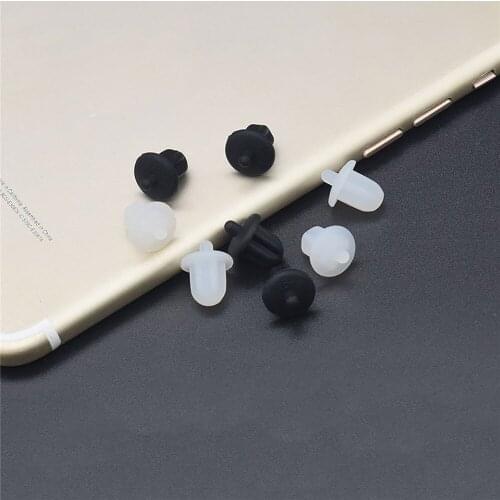 10PCS 6.35MM Anti Dust Moisture-proof Plugs Silicone Stopper Cover Caps for DVD Player/Power Amplifier/Audio Equipment