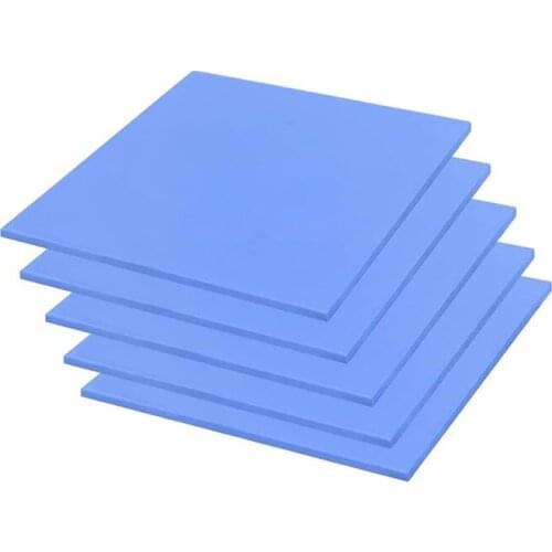2pcs Pad Double Side Adhesive Heatsink Cooling Conductive Silicone Computer Host Radiator