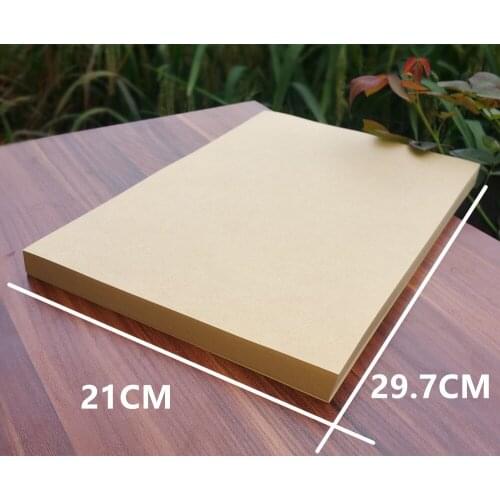 50pcs/lot A4 size 21*29.7cm Kraft paper 250gsm card paper, DIY box gift packing