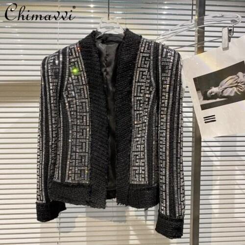 Женские черные куртки Chimavvi China At AliExpress