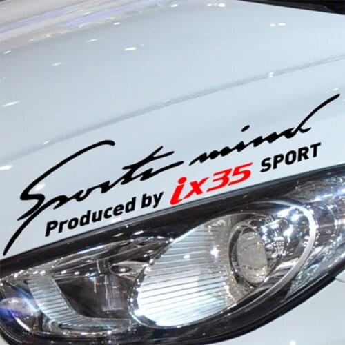 Customization Sports Mind On Car Lamp Eyebrow Sticker Car-Styling For hyundai ix35 accessories