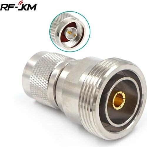 NJ/L29K RF Microwave Coaxial Adapter L29 7/16 DIN Female To N Male Connector