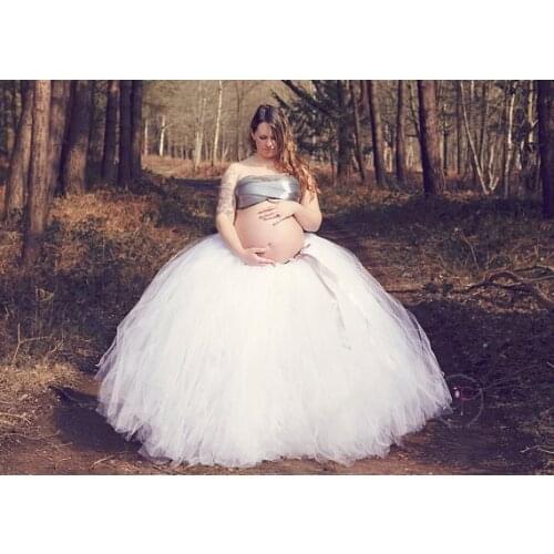 2020 New Women Pregnant Maternity Gown Photography Props Costume Lace Long Maxi Dress Sexy Beauty Tutu Costume Summer Hot Sale