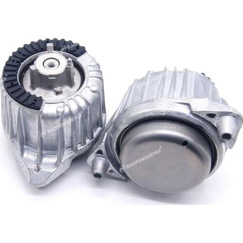 For BMW W212 E350 Bluetec Pair Set of Left & Right Engine Motor Mounts 2042405817 2042406017 SET 2