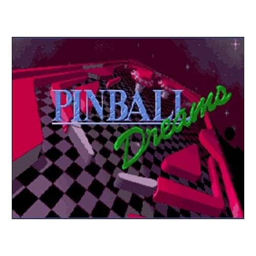 Pinball Dreams NTSC Version 16 Bit 46 Pin Big Gray Game Card For USA Game Players