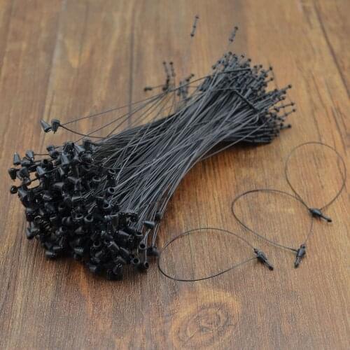 Plastic black snap tag rope buckle hand needle tip head snap fastener