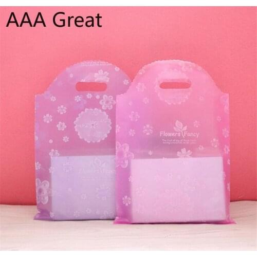 Gift Bags Happy Birthday Party Decoration Candy Bag Child Favor Party Supplies Handle Plastic Christmas Supplies Pouches Wedding