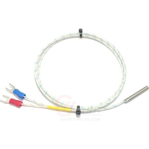 0-800℃ Glassfiber Insulation Type K Thermocouple Temperature Sensor Probe 4*30mm
