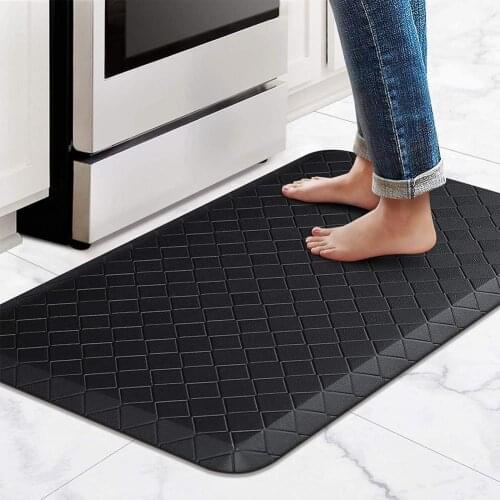 Thicken Waterproof Floor Pads Kitchen Anti-Fatigue Floor Cushion Oil-proof Extra Soft Non-Slip Kitchen Mats for Indoor Outdoor