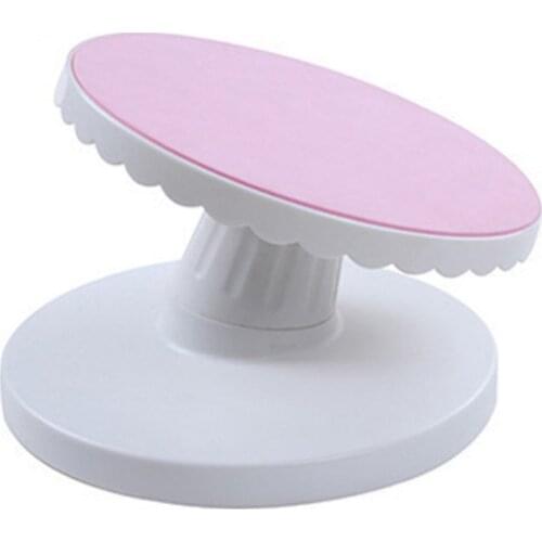 360 Degree Cake Swivel Bevel Plate Revolving Cake Sugarcraft Turntable Decoration Stand Platform turntable Baking tools