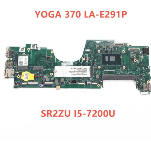High quality For Lenovo Yoga 270 370 Laptop motherboard CIZS1 LA-E291P With SR2F0 I5-6300U CPU DDR4 100% full Tested