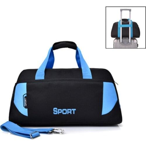 Womens Gym Travel Fitness Duffel Handbag For Training Fashion Large Nylon Mens Luggage Bolsas Weekend Shoulder Sports Bag