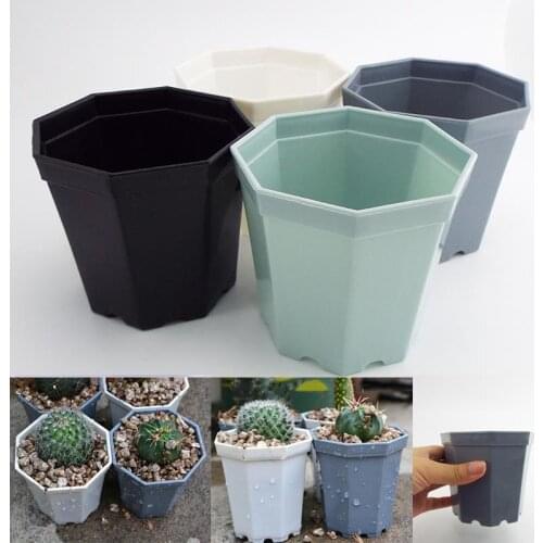 10pcs Plastic Square plant Flower Pot Home Garden planter tools Plant Pots Gardening nursery Pots for herb Succulents